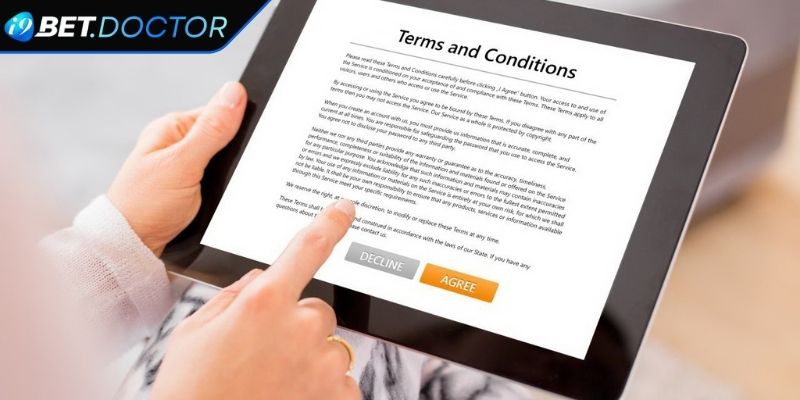 Điều Khoản Sử Dụng 2 Yêu cầu liên quan đến việc thiết lập tài khoản