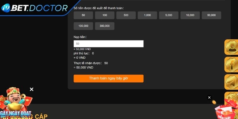Tiến trình nạp vốn vào tài khoản chi tiết cho người mới