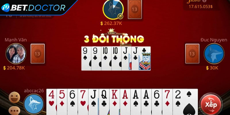 Hệ thống tiến lên i9Bet rất ít bị lag
